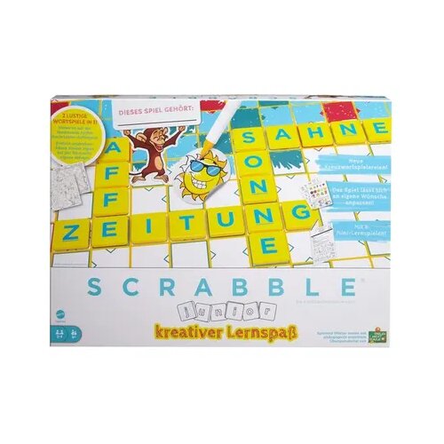 Mattel Games Scrabble Junior - Draw N Learn (V NEMŠČINI) Cene