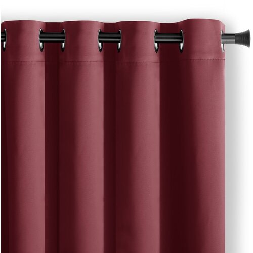 Restilo Bordo zatamnjujuća zavjesa 140x270 cm Eyelets – Cene