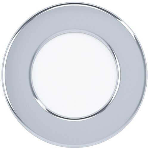 Eglo fueva 5 ugradbena led, 2,7w, 300lm, prom 86, ip44, bijela/krom/plastika Slike