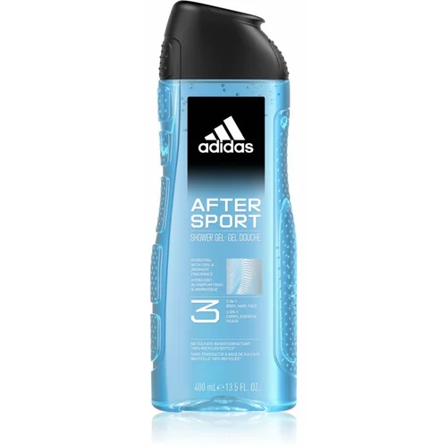Adidas After Sport gel za prhanje za moške 400 ml