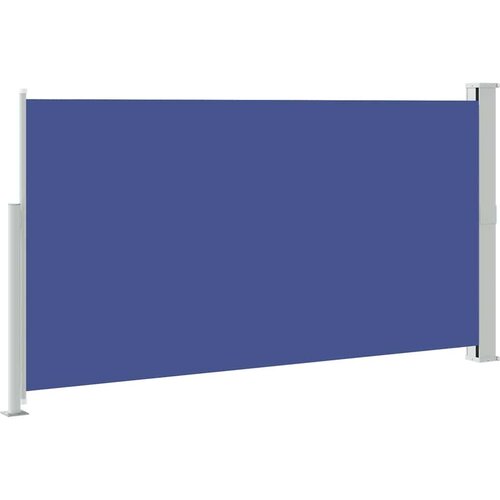  Uvlačiva bočna tenda za terasu 170 x 300 cm plava Slike