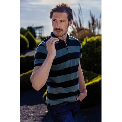 Legendww muska polo majica na pruge Slike