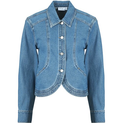 Vila VINADINE LS DENIM JACKET/C36 Plava Slike