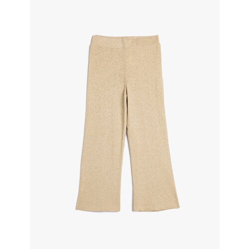 Koton Wide Leg Trousers Soft Textured Elastic Waist Camisole Slike