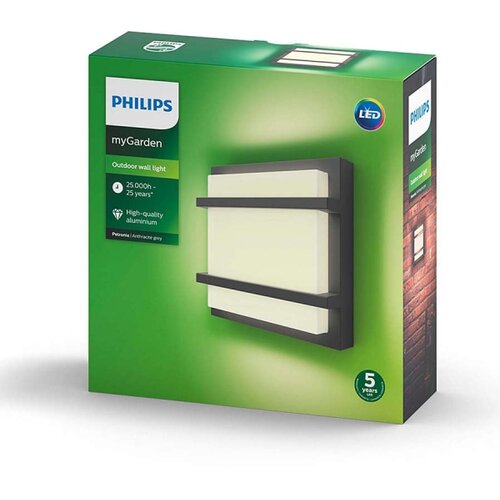 Philips 17394/93/P0 - LED spolja&amp;scaron;nje zidno svetlo PETRONIA LED/12W IP44 Slike