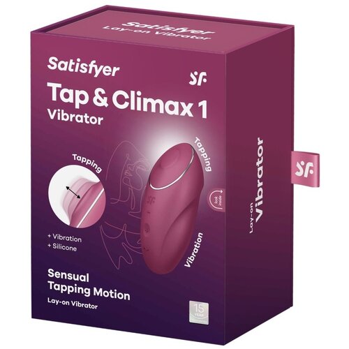  Stimulator klitorisa | SATISFYER Tap&Climax Cene