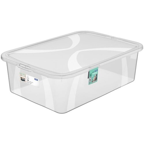Rotho Plastična škatla za shranjevanje s pokrovom 29 l Lona - Rotho Cene