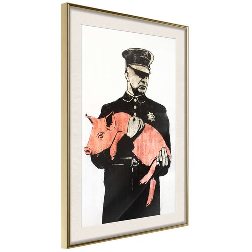  Poster - Pig 20x30 Slike