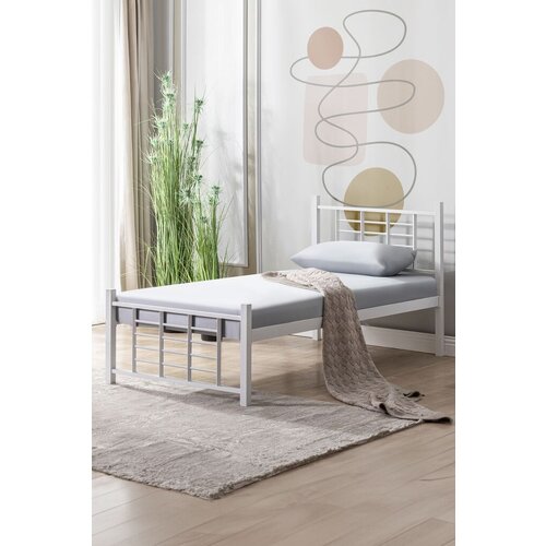Hanah home ram za krevet K01, 90x200x95 cm, Beli Slike
