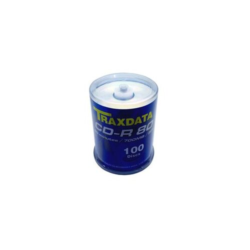  CD-R TRAXDATA, 80 min, 52X, cake 100 kom Slike