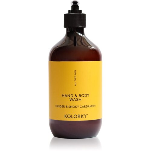 Kolorky Hand &amp;amp; Body Wash gel za umivanje za roke in telo Ginger &amp;amp; Smoky Cardamom 490 ml Slike