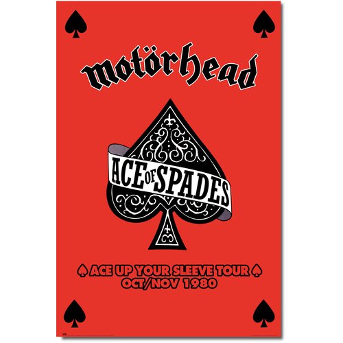Grupo PLAKAT MOTORHEAD ACE V ROKAVU TOUR, (20837342) Cene