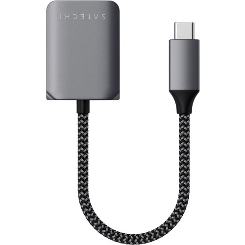 Satechi USB tip C v USB-C mo&amp;scaron;ki avdio prikljucek adapter, izjemno odporen kabel - srebrn, (20524333) Slike
