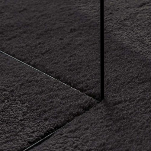  Tepih HUARTE Crna 160x230 cm Oval Slike
