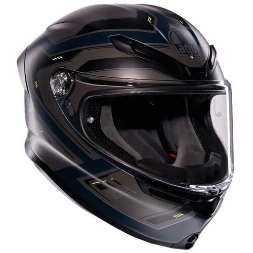Agv kaciga k6 s enhance mat-siv/flu-žut xl Slike