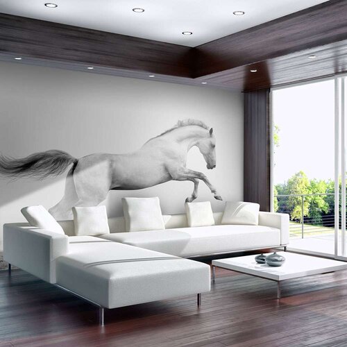  Tapeta - White gallop 350x270 Slike