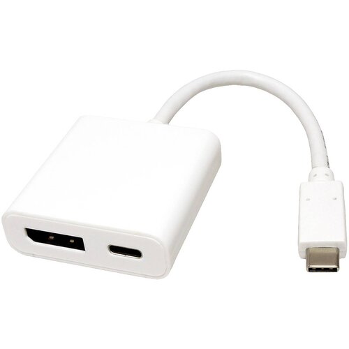 Roline 12.03.3221 USB-C/Mini-DisplayPort adapterski kabel [1x mo&scaron;ki konektor USB-C - 1x ženski konektor DisplayPort, USB-C vtičnica (power delivery)], (20426487) Cene