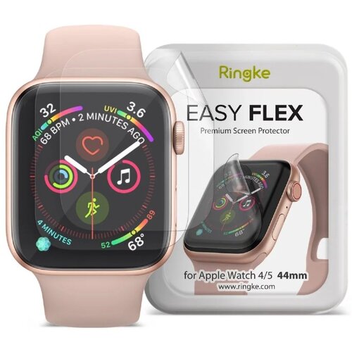 Za&scaron;čitna folija za uro Apple Watch 4/5/6/SE 40mm Ringke Easy Flex 3-pack Cene