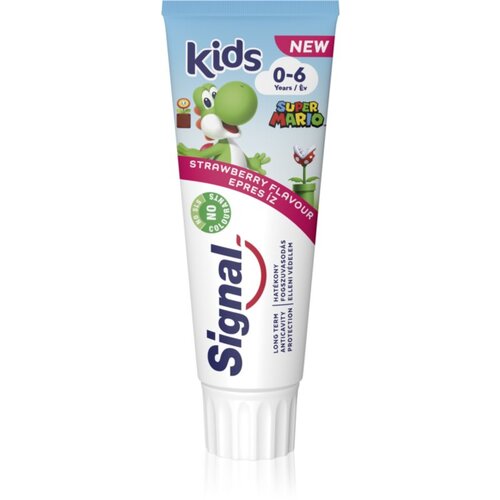 Signal Kids Strawberry otro&amp;scaron;ka zobna pasta 75 ml Slike