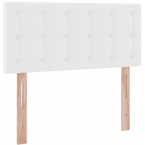  Krevet s madracem i skladi&amp;scaron;tem Čista bijela 100 x 200 cm Slike