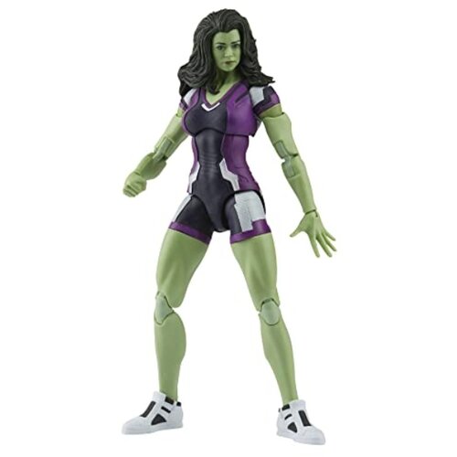 Marvel Hasbro Legends Series MCU Disney in She-Hulk Action Slika 15-CM Zbiralna igrača, vključuje 2 dodatki in 1 del gradnje, F3854, Multicolor, (21240972) Slike