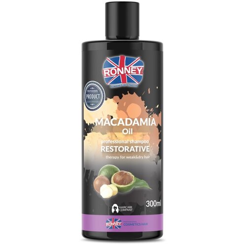  &amp;Scaron;ampon za obnovu slabe i suhe kose Ronney Macadamia Oil &amp;ndash; 300 ml Slike