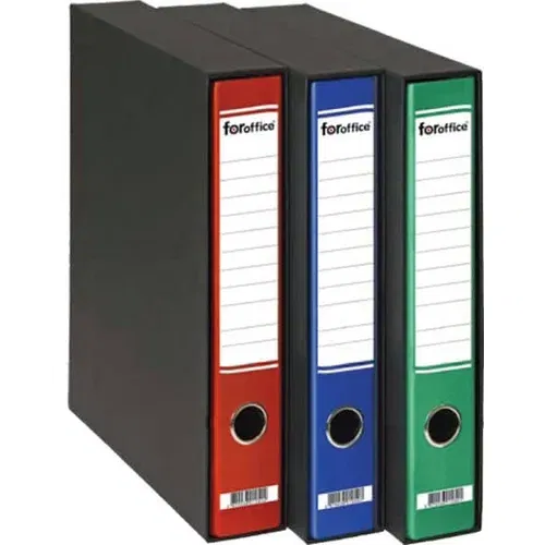 Foroffice registrator foroffice A4/60 v škatli (zelena), 15 kosov