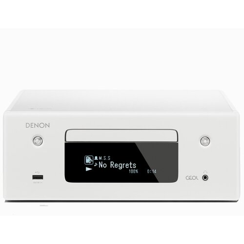Denon RCD-N10 bijeli HiFi mrežni CD Slike