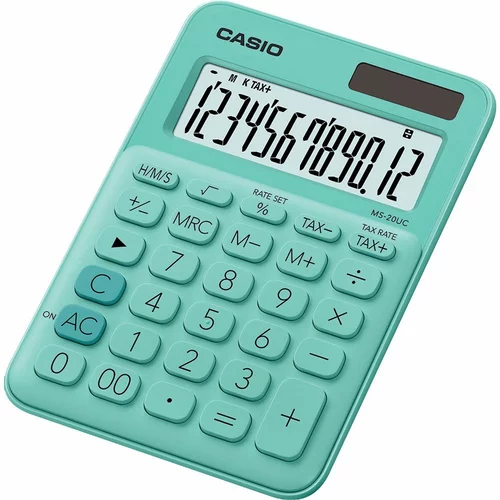 Casio Kalkulator MS-20 UC-GN zeleni