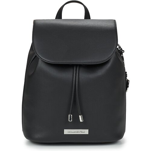 Karl Lagerfeld Nahrbtniki IKON SMOOTH SM FLAP BACKPACK Črna Cene