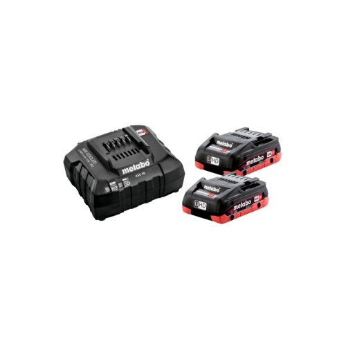 Metabo Basic set 2x baterija LiHD 4.0Ah SE + 1x punjač ASC 55 685191000 Cene