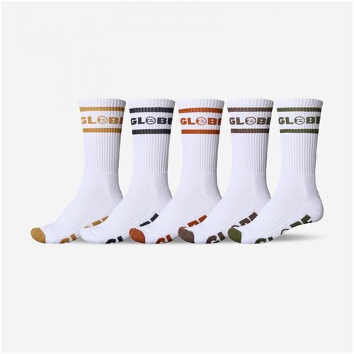 Globe Nogavice Tilt hi crew sock 5 pack Bela Cene