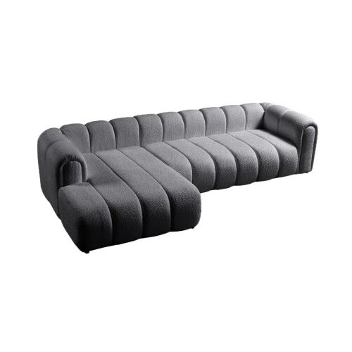 Atelier Del Sofa ugaona garnitura n line left dark grey Slike