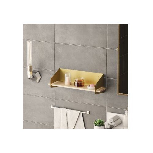 Hanah home zidna polica long arm gold Cene