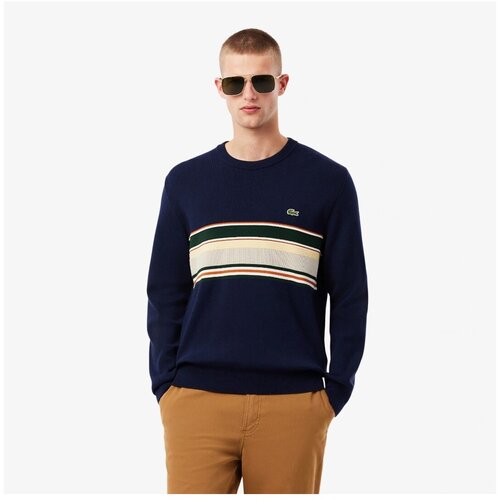 Lacoste Puloverji AH5944 Modra Slike