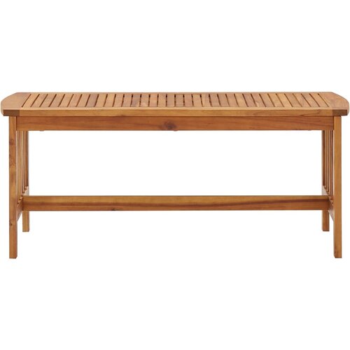 Maison Chic Klubska mizica - kavna mizica - Nizka mizica 102x50x43 cm trden akacijev les, (21755301) Cene