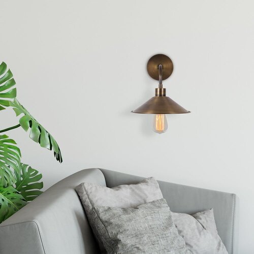 Opviq lights Stenska svetilka v bronasti barvi &amp;oslash; 24 cm Berceste &amp;ndash; Slike