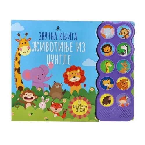 Agato sonido zvučna knjiga životinje iz džungle ( 718402 ) Cene