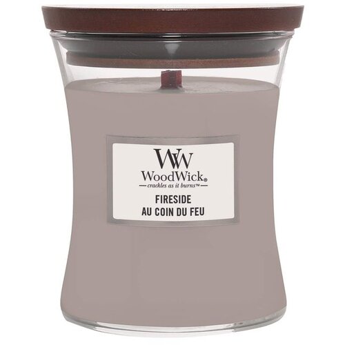 WoodWick SVEČA V KOZARCU CLASSIC MEDIUM FIRESIDE Cene