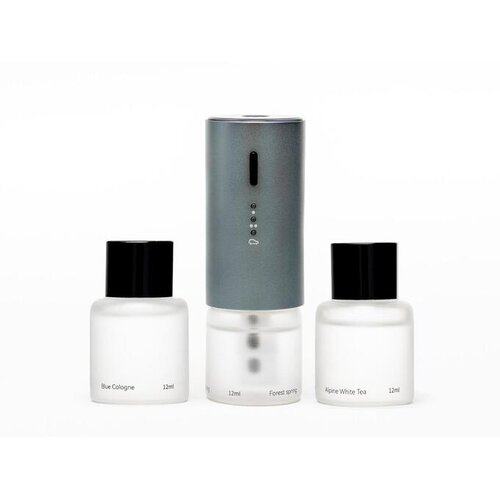 Silver_art_in_every_scent Silver Aroma difuzer AM01-01B + dve dodatne bočice mirisa Slike