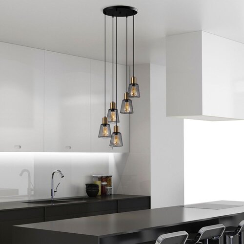 Opviq Kemtel - 11855 BlackAntique Chandelier Slike