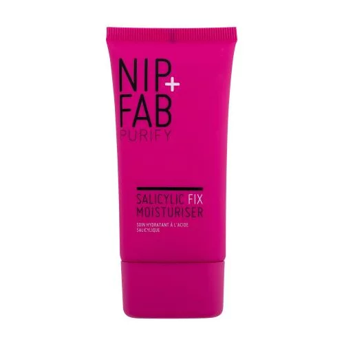 NIP+FAB Purify Salicylic Fix Moisturiser nočna krema za obraz mastna koža 40 ml za ženske POKR