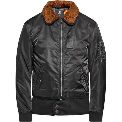 TUFFSKULL Zimska jakna smeđa / crna