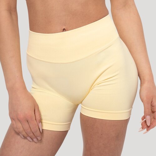 GymBeam Ženske kratke hlače Luma Butter Yellow XL Slike