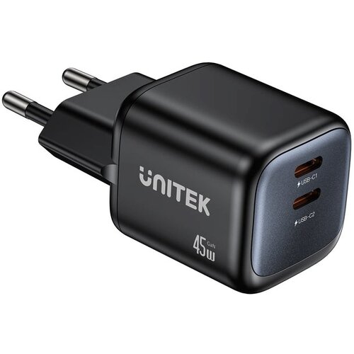 Unitek 2x GAN 45W mains charger, 2x USB-C PD, QC Cijene