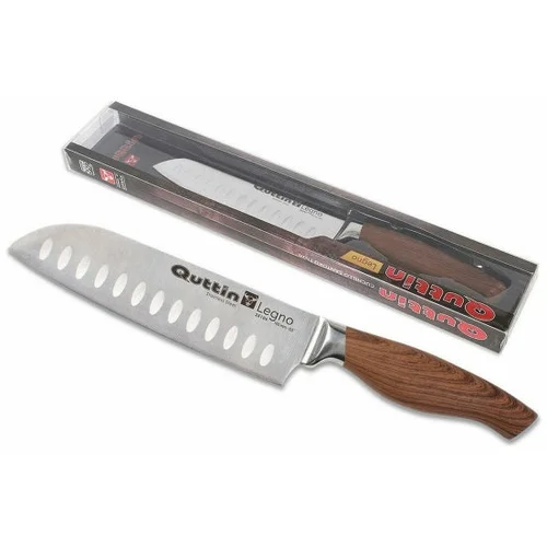 Quttin Kuhinjski nož legno santoku nerjaveče jeklo (17 cm), (20801253)