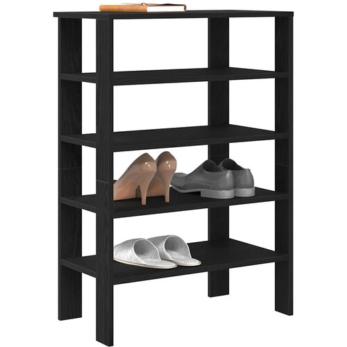  Stalak za cipele crni 61x32x87,5 cm od konstruiranog drva Cijene