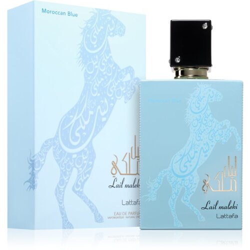 Lattafa Lail Maleki Moroccon Blue parfemska voda unisex 100 ml Slike