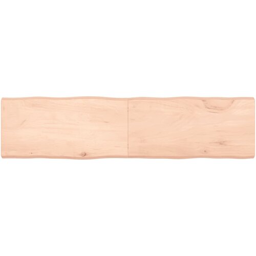 vidaXL Mizna plošča 160x40x(2-6) cm neobdelana hrastovina naraven rob Cene
