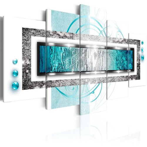  Slika - Turquoise blizzard 100x50 Slike